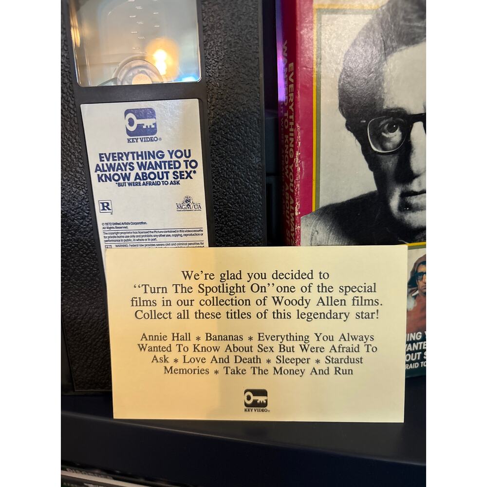 Woody Allen VHS - Everything You Wanted to Know About S3x - Picture 4 of 4